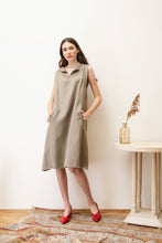 Load image into Gallery viewer, Bell dress / khaki