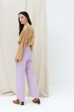 Load image into Gallery viewer, Cinder silk blouse / camel