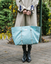 Load image into Gallery viewer, Tote bag / Nile blue