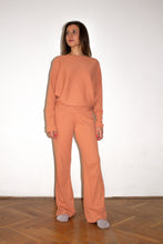 Load image into Gallery viewer, Homewear / Soft flare trousers / terracotta