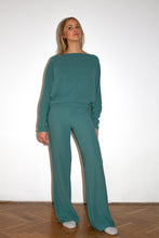 Load image into Gallery viewer, Homewear / Soft top / turquoise