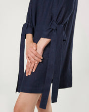 Load image into Gallery viewer, Deep Blue Shirt Dress
