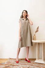 Load image into Gallery viewer, Bell dress / khaki
