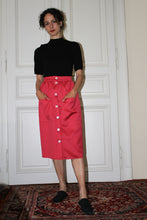 Load image into Gallery viewer, Reed skirt / cherry red
